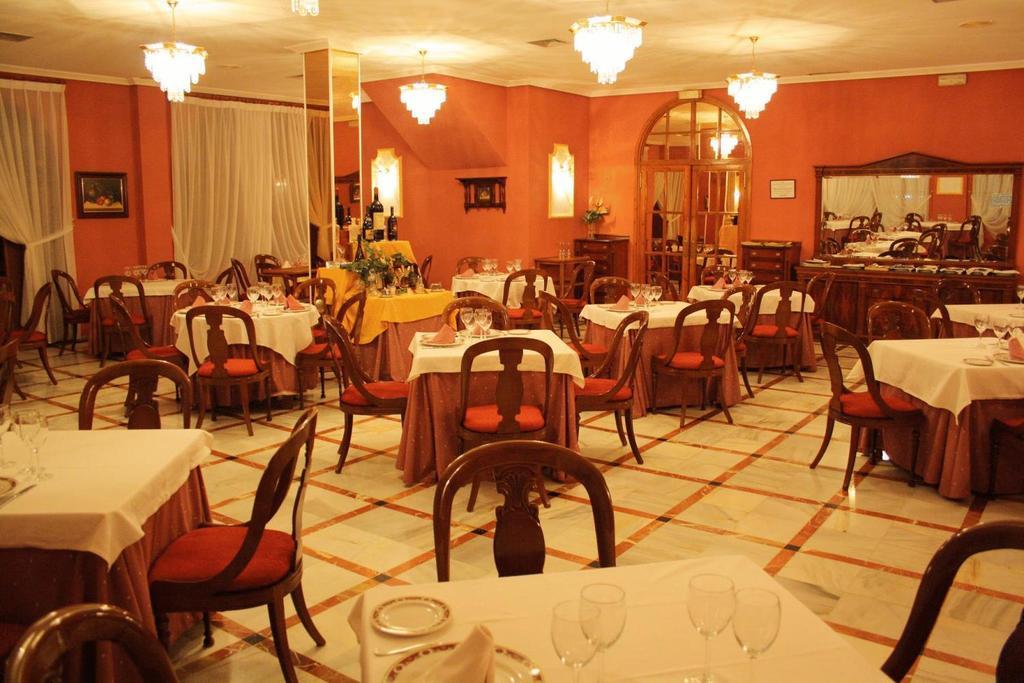 Hotel Acosta Vetonia Almendralejo Restaurant photo